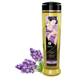 Shunga Huile de massage Sensation Lavande 240mL